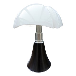 Large Vintage Pipistrello Lamp by Gae Aulenti for Martinelli Luce, 1978 For Sale