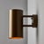 Pair of Large Hans-Agne Jakobsson C627 'Rulle' Outdoor Sconces in Painted Brown For Sale In Los Angeles - Image 6 of 13