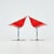Mid-Century Red Acrylic Glass Swivel Eros Lounge Chair by Philippe Starck for Kartell, Italy, 1990s For Sale - Image 12 of 16