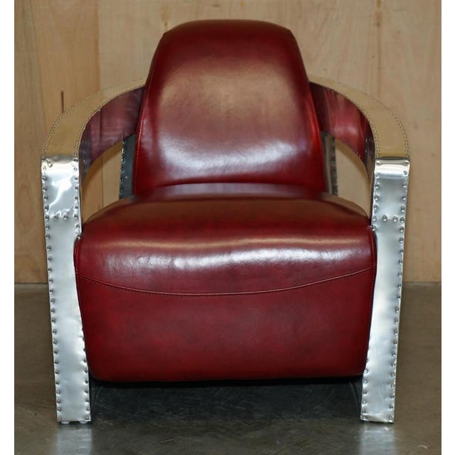 Industrial Set of Aviator Rocket Lounge Chairs For Sale - Image 3 of 18