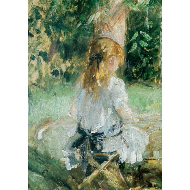 Petite Fille et Son Père Poster after Berthe Morisot For Sale - Image 4 of 6