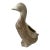 Vintage Ceramic Duck Flower Vase Mt St Helen Ash Thomas E Volcanic Ash Farmhouse Traditional For Sale