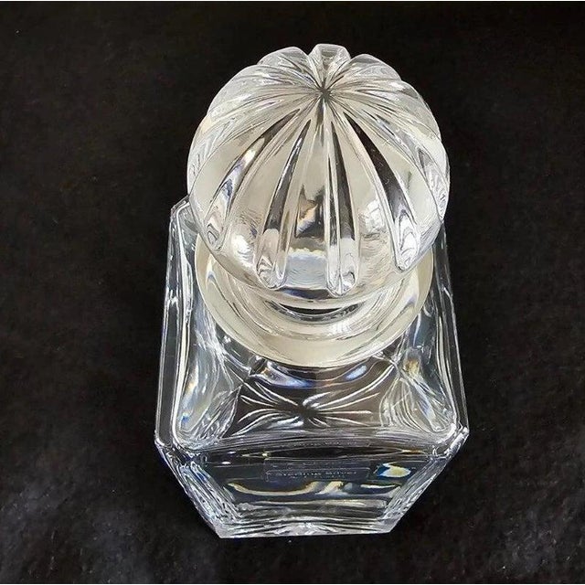 Metal Sterling Silver Mounted Crystal Decanter by Carrs of Sheffield, 2005 For Sale - Image 7 of 18