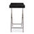 The Talbot Table's removable black marble tray adds function and style to this petite versatile side table. The stainless...