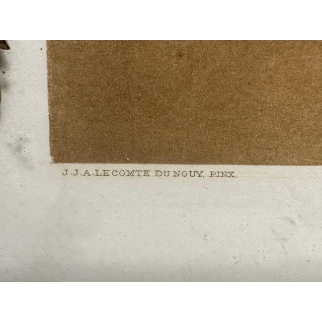 19th Century Antique Apollo Vanity Tray: Lecomte du Nouÿ "Honeymoon" Photogravure For Sale - Image 5 of 10