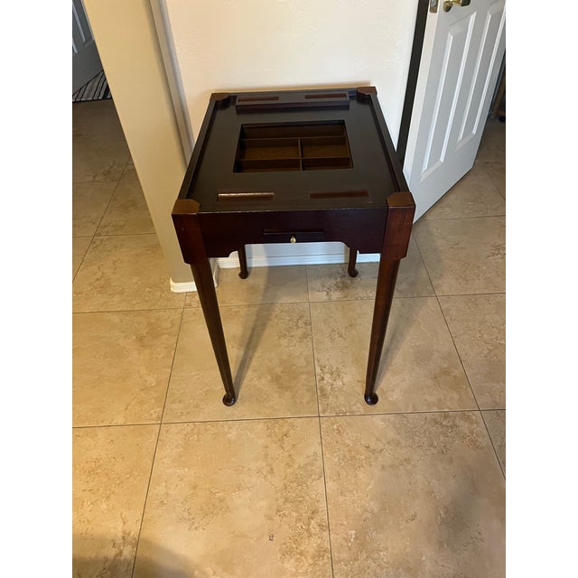 Victorian Vintage Mahogany Metamorphic Games Table For Sale - Image 3 of 12