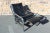 Milo Baughman for Thayer Coggin Milo Baughman Chrome and Black Leatherette Recliner For Sale - Image 4 of 12