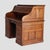 Antique Derby Oak Raised Panel S-Roll Top Desk with Carved Pulls c1920. 50 3/8" x 55 1/8" x 35 5/8". This antique Derby...