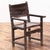 Mid 18th Century Seven 1700s Walnut & Leather Chairs. - Dupont Family Estate For Sale - Image 5 of 9