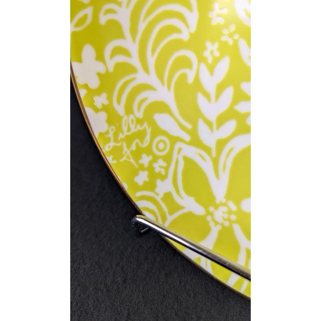Lily Pulitzer for Target 2019 Xxo Salad/Bread/Fruit Plates For Sale - Image 4 of 7