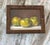 A rare trio of still life’s by UK artist Amanda Selway. Very small strokes of oil on canvas board, relatively smooth to...
