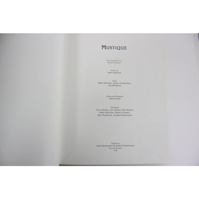 Green Mustique Hard Cover Book With Dust Jacket Roger Vaughan 1994 For Sale - Image 8 of 15