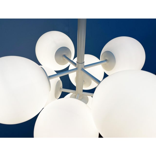 Mid-Century Modern Mid-Century Modern Space Age Swiss Replacement Glass Spare Part for Temde Lamps from E.R. Nele, 1960s For Sale - Image 3 of 13