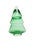 Chartreuse Polish Candyer from Tarnowiec Glasswork, Poland, 1950s For Sale - Image 8 of 9