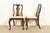 Henkel Harris Queen Anne Solid Mahogany Dining Chairs, Set of Six For Sale - Image 10 of 14