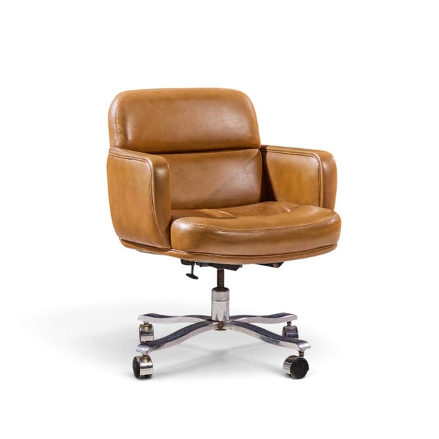 Nicos Zographos Nicos Zographos Mid Century Desk Chairs - Set of 4 For Sale - Image 4 of 12