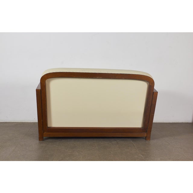 Mid-Century Modern Vintage Italian Two-Seater Sofa, 1940s For Sale - Image 3 of 9