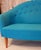 Large upholstered sofa with quilted buttons and wooden feet from the Paradiset series by Kerstin Hörlin Holmquist 'Lilla...