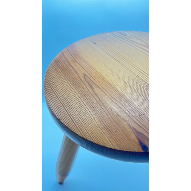 Pine Shepherd's Stool, 1970s For Sale - Image 12 of 14