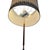 Vintage Space Age Floor Lamp in Brass with Teak Wooden Base from Temde Leuchten, 1960s For Sale - Image 6 of 9