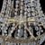 1940s French Empire Style Crystal & Gilt Bronze “Crystal Basket” 8-Light Chandelier For Sale - Image 5 of 11