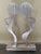 Elevate your space with this striking, authentic postmodern table sculpture titled "The Kiss" by celebrated American...