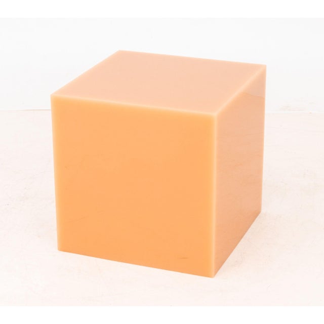 Contemporary Sabine Marcelis "Peach Candy Cube", 2021 For Sale - Image 3 of 8