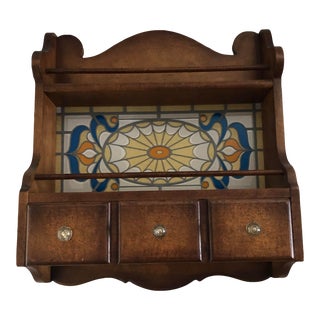 1980s Pulaski Apothecary Collection Shelf Rack For Sale
