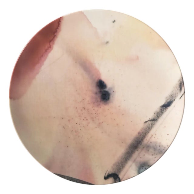 Limited Edition "Riding the Current" Fine Bone China Plate No. 2 by Fanyu Lin For Sale