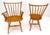 Tangerine Late 20th Century Very Fine All Pegged Joints Solid Oak Dining Chairs Table Set MINT For Sale - Image 8 of 18