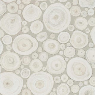 Sanderson Alnwick Logs Wallpaper in Ash For Sale