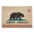 Tan Large Vintage Cotton California Republic Bear Flag For Sale - Image 8 of 8
