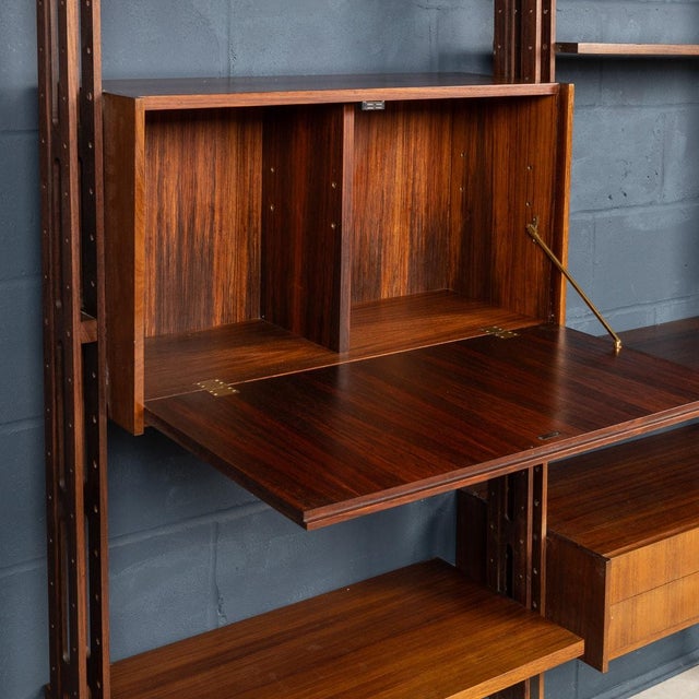 Black 20th Century Italian Giraffa Bookcase Room Divider by Paolo Tilche for Arform, 1960s For Sale - Image 8 of 18