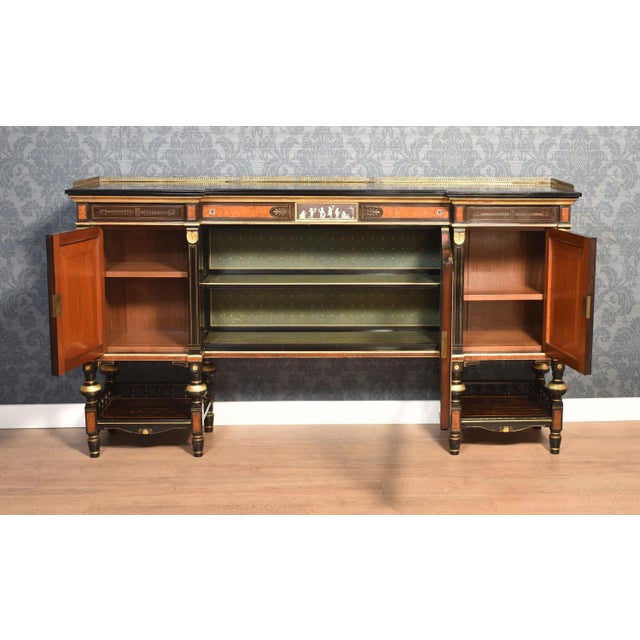 English Coromandel Cabinet by Lamb of Manchester For Sale - Image 5 of 17