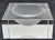 Transparent Rosenthal Studio-Line Frosted & Clear Crystal Cube Ashtray or Vide-Poche, 1970s For Sale - Image 8 of 12