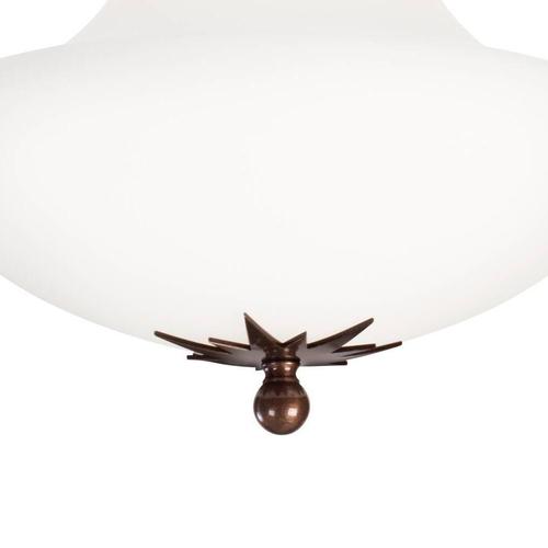Ceiling lamp model stoby designed by konsthantverk and manufactured by themselves. a true art nouveau classic in white...