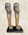 Plastic Pair of Vintage King Tutankhamun Statues For Sale - Image 7 of 11