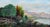 Southern California Lake. Signed "J Kleitsch," which could possibly be by Joseph Kleitsch. Oil on canvas in a period...
