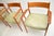 Brown Vintage Danish Teak and Leather Dining Chairs by Arne Vodder from Sibast, 1960s, Set of 4 For Sale - Image 8 of 9