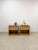 Mid 20th Century Thomasville Blonde Oak Nightstands Pair of Vintage Drawers Storage For Sale - Image 12 of 17