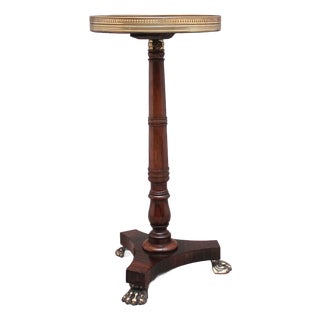 Antique 19th Century Rosewood Telescopic Occasional Table, 1830s For Sale
