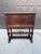 Gothic Vintage Ornate Drop-Front Entry Cabinet For Sale - Image 3 of 5