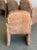 Vintage Curved Velvet Arm Dining Chairs - Set of Four For Sale - Image 12 of 18