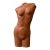 Vintage Large-Scale Terracotta Figure Sculpture, Circa 1960s For Sale