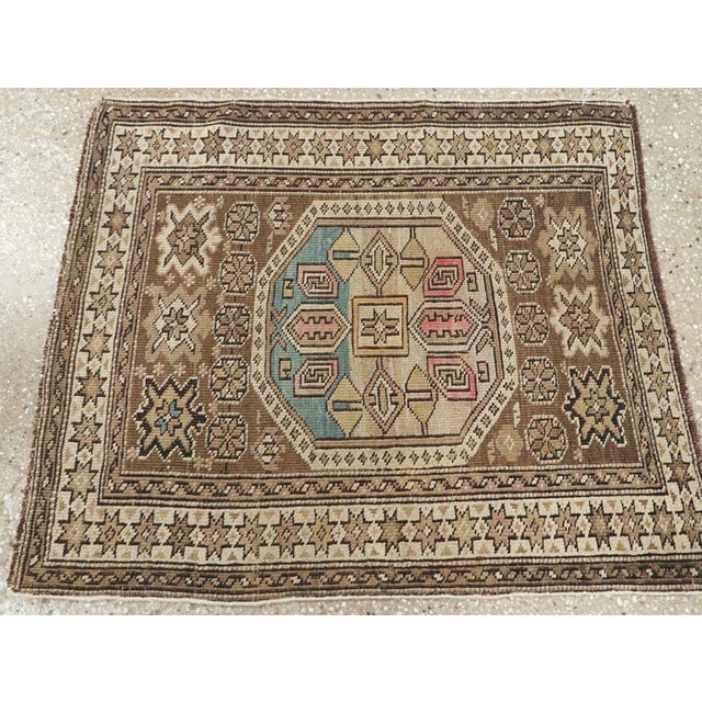 Early 20th Century Galerie Shabab Collection Early 20th Century Caucasian Shirvan Rug For Sale - Image 5 of 6