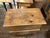 Late 20th Century Rustic Pine Wood Dry Sink Cabinet / Blanket Chest – Country Primitive Storage For Sale - Image 9 of 12