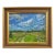 Landscape Painting Plein Air Gilt Wood Frame Oil on Canvas For Sale