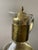 Vintage Glass Carafe Coffee Pot & Brass Warmer Stand For Sale In Baltimore - Image 6 of 11