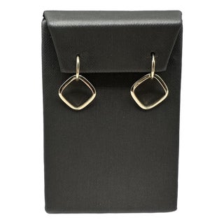 14kt Yellow Gold Huggie Earrings With Removable Dangle - 11.8mm, 1.4g, New For Sale
