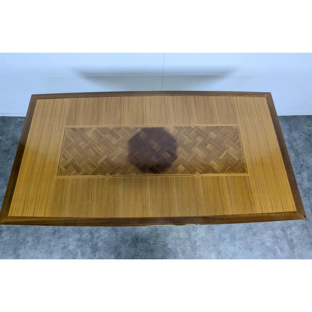 Vintage Polyester Varnish Table, 1960s For Sale - Image 4 of 8